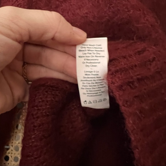 Cinq a Sept Bell Sleeve Cropped Mohair Sweater - Picture 7 of 7